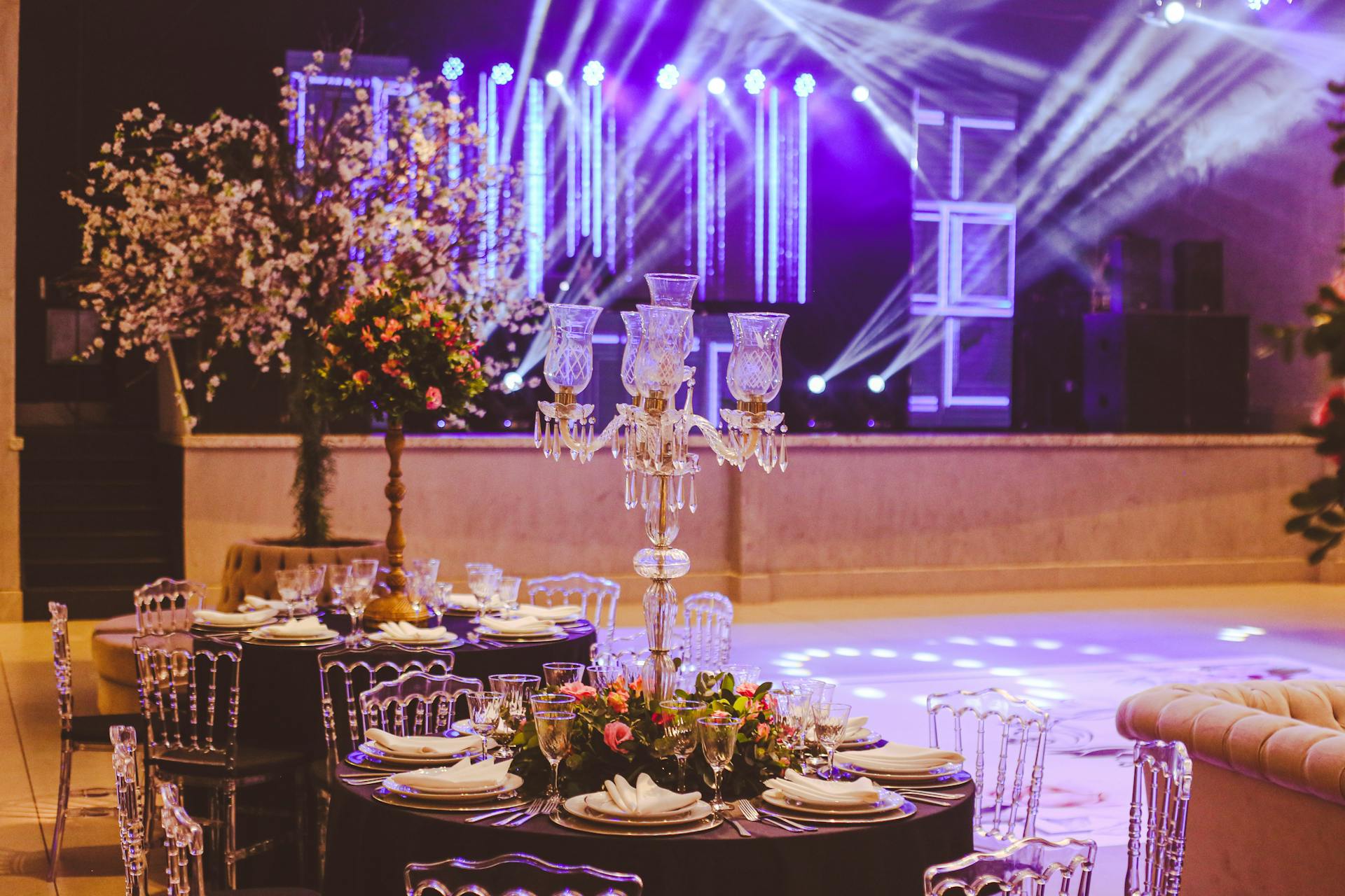 Auditorio elegante para evento premium